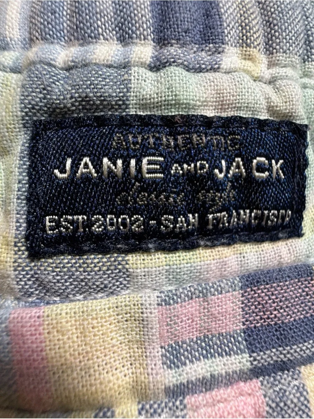 Janie and Jack classic cream